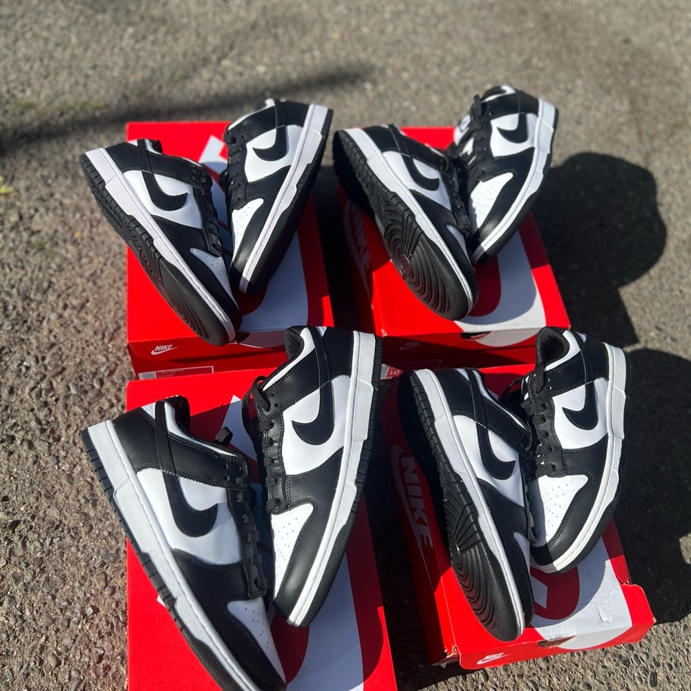 Nike Panda Dunk- Brand New- Sizes 5.5Y, 6 Men, 10, 10, 10.5